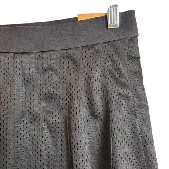 PINK Victoria's Secret Pleated Tennis Skort Large Black Athleisure Skirt Shorts - Picture 6 of 14